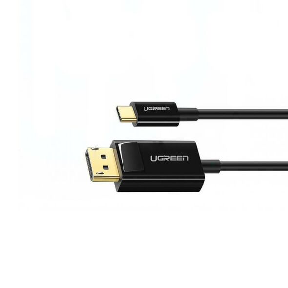 Ugreen Cablu Video Type-C la Display Port, 4K x 2K@30Hz, 1.5m - Ugreen (50994) - Black 6957303859948 έως 12 άτοκες Δόσεις