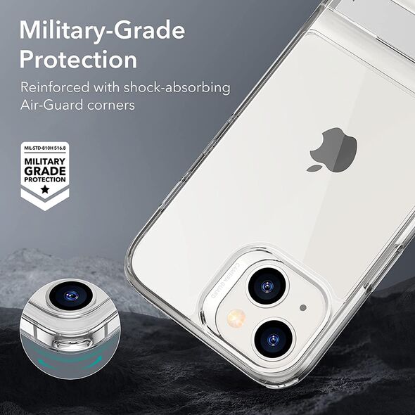 ESR Husa pentru iPhone 13 - ESR Air Shield Boost Kickstand - Clear 4894240150290 έως 12 άτοκες Δόσεις