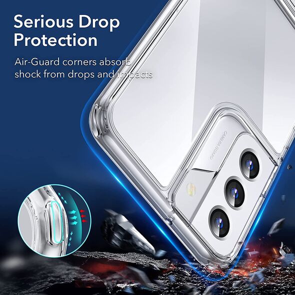 ESR Husa pentru Samsung Galaxy S22 Plus 5G - ESR Air Shield Boost Kickstand - Clear 4894240159361 έως 12 άτοκες Δόσεις