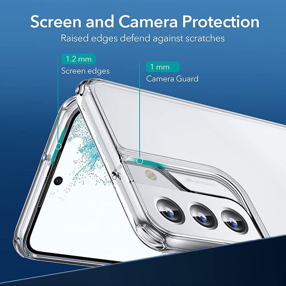 ESR Husa pentru Samsung Galaxy S22 Plus 5G - ESR Air Shield Boost Kickstand - Clear 4894240159361 έως 12 άτοκες Δόσεις