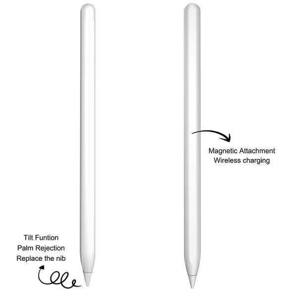 Techsuit Stylus Pen pentru iPad cu Functia Palm Rejection - Techsuit (M2) - White 5949419008908 έως 12 άτοκες Δόσεις