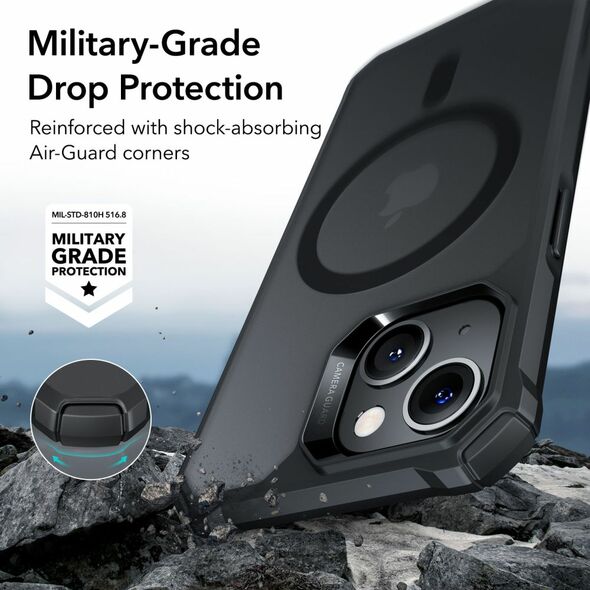 ESR Husa pentru iPhone 14 Pro - ESR Air Armor HaloLock - Frosted Black 4894240161425 έως 12 άτοκες Δόσεις