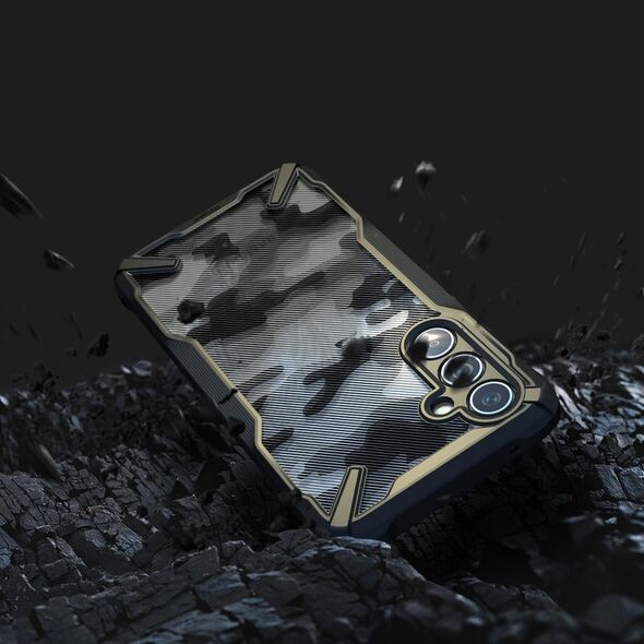 Ringke Husa pentru Samsung Galaxy A54 - Ringke Fusion X Design - Camo Black 8809919303484 έως 12 άτοκες Δόσεις