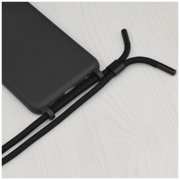 Techsuit Husa pentru iPhone 12 Pro Max - Techsuit Crossbody Lanyard - Black 5949419005167 έως 12 άτοκες Δόσεις