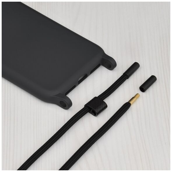 Techsuit Husa pentru iPhone 12 Pro Max - Techsuit Crossbody Lanyard - Black 5949419005167 έως 12 άτοκες Δόσεις