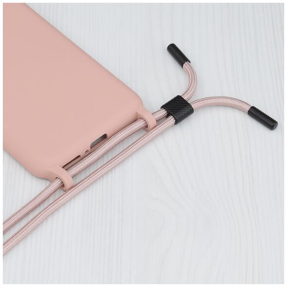 Techsuit Husa pentru Xiaomi Redmi Note 12 5G / Poco X5 - Techsuit Crossbody Lanyard - Pink 5949419004610 έως 12 άτοκες Δόσεις