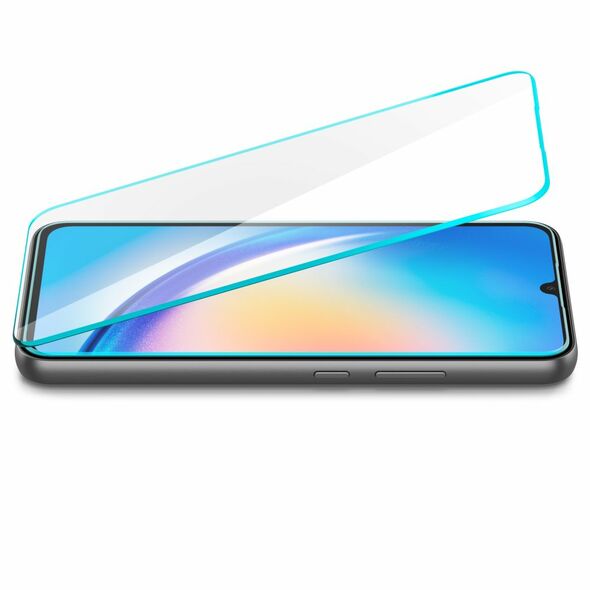 Spigen Folie pentru Samsung Galaxy A34 5G (set 2) - Spigen Glas.tR Slim - Clear 8809896743228 έως 12 άτοκες Δόσεις