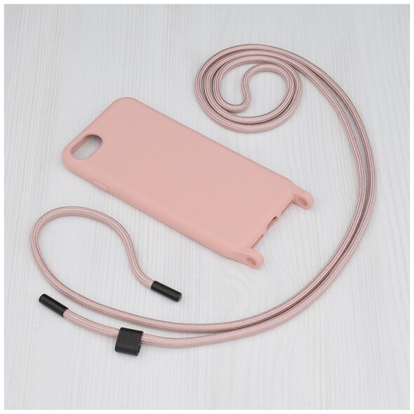 Techsuit Husa pentru iPhone SE 2, SE 2020 / SE 3, SE 2022 - Techsuit Crossbody Lanyard - Yellow 5949419003378 έως 12 άτοκες Δόσεις