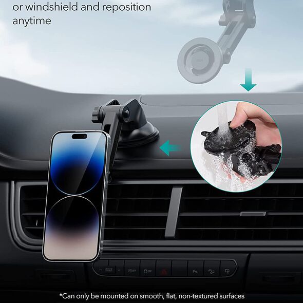 ESR ESR - Car Holder HaloLock - MagSafe Compatible, for Windshield and Dashboard - Black 4894240167267 έως 12 άτοκες Δόσεις