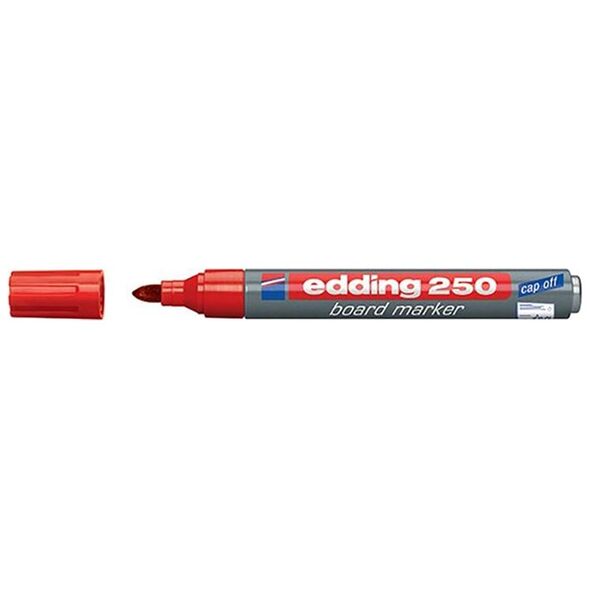 Edding 250 Whiteboard Marker Red (4-250002) (EDD4-250002) έως 12 άτοκες Δόσεις
