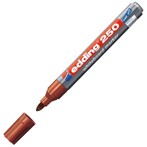 Edding 250 Whiteboard Marker Brown (4-250007) (EDD4-250007) έως 12 άτοκες Δόσεις