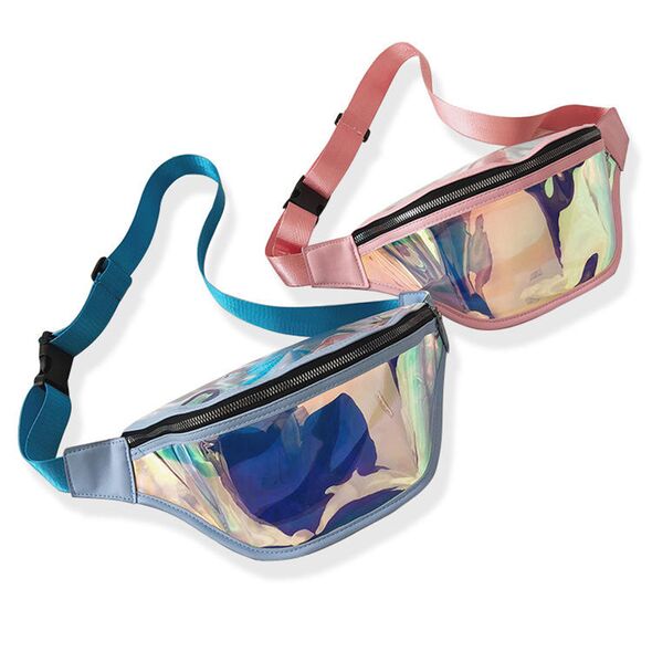 Techsuit Techsuit - Casual Waist Bags (CWB2) - Transparent, with Belt for Recreational Activity, Fitness - Blue 5949419063570 έως 12 άτοκες Δόσεις