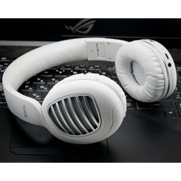 Hoco Casti Bluetooth Wireless - Hoco Brilliant (W23) - White 6931474709615 έως 12 άτοκες Δόσεις