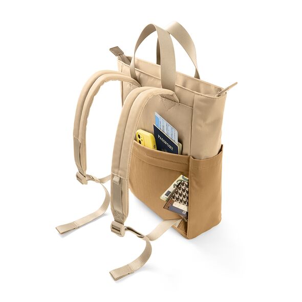 Tomtoc Tomtoc - Laptop Backpack (T63M1K1) - with 3 Compartments and 11 Pockets, 14″, 12l - Sand Brown 6971937065780 έως 12 άτοκες Δόσεις