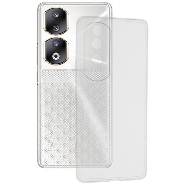 Techsuit Husa pentru Honor 90 Pro - Techsuit Clear Silicone - Transparent 5949419063853 έως 12 άτοκες Δόσεις