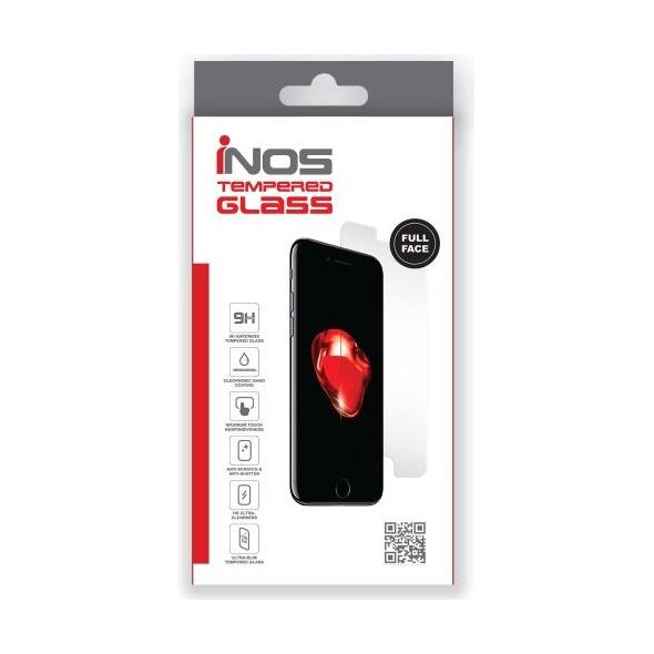 Tempered Glass Full Face inos 0.33mm Realme C30 Μαύρο 5205598161651 έως και 12 άτοκες δόσεις