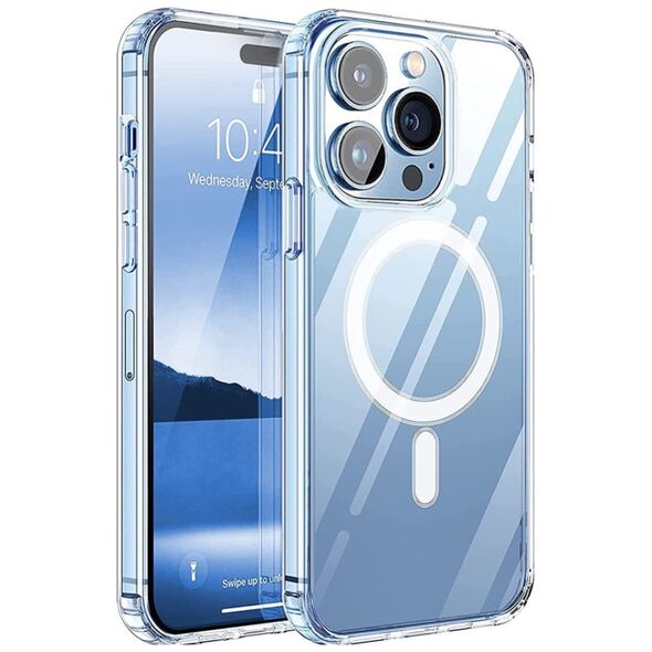 Techsuit Husa pentru iPhone 15 Pro Max - Techsuit MagSafe Pro - Transparent 5949419066748 έως 12 άτοκες Δόσεις