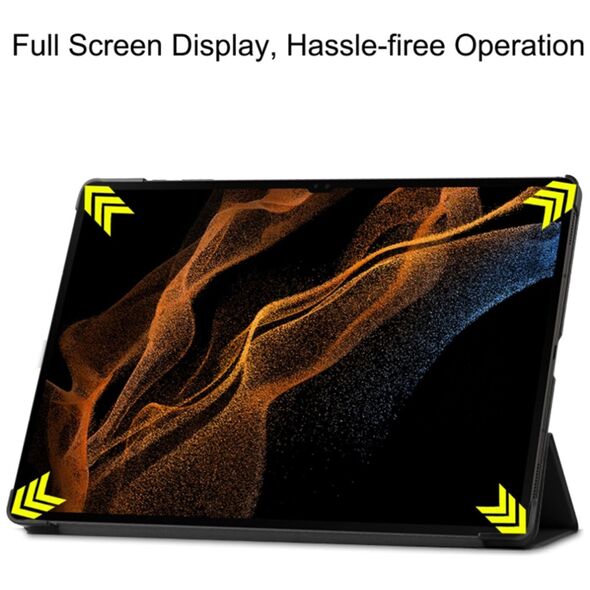 Techsuit Husa pentru Samsung Galaxy Tab S9 Ultra - Techsuit FoldPro - Black 5949419064065 έως 12 άτοκες Δόσεις