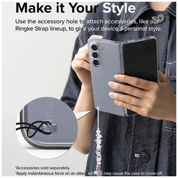 Ringke Husa pentru Samsung Galaxy Z Fold5 - Ringke Slim - Black 8809919305365 έως 12 άτοκες Δόσεις