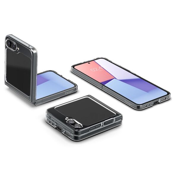 Spigen Husa pentru Samsung Galaxy Z Flip5 - Spigen Air Skin - Crystal Clear 8809896745727 έως 12 άτοκες Δόσεις
