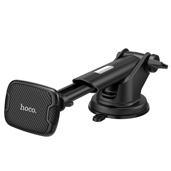 Hoco Hoco - Car Holder Sagittarius (CA67) - Magnetic Grip, for Windshield and Dashboard - Black 6931474725455 έως 12 άτοκες Δόσεις