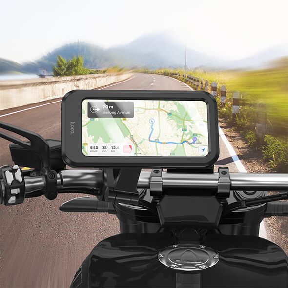 Hoco Hoco - Bike Holder Rider (CA101) - for Phones 4.5 - 7 inch, IPX4, Adjustable - Black 6931474762436 έως 12 άτοκες Δόσεις