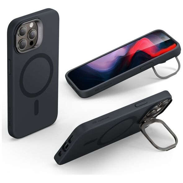 ESR Husa pentru iPhone 15 Pro Max - ESR Cloud Soft HaloLock Kickstand - Black 4894240176252 έως 12 άτοκες Δόσεις