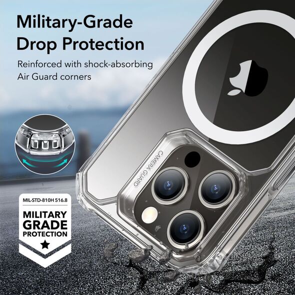 ESR Husa pentru iPhone 15 Pro - ESR Air Armor HaloLock - Clear 4894240178218 έως 12 άτοκες Δόσεις