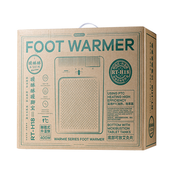 Foot warmer Remax RT-H18 Warmie, White - 40315
