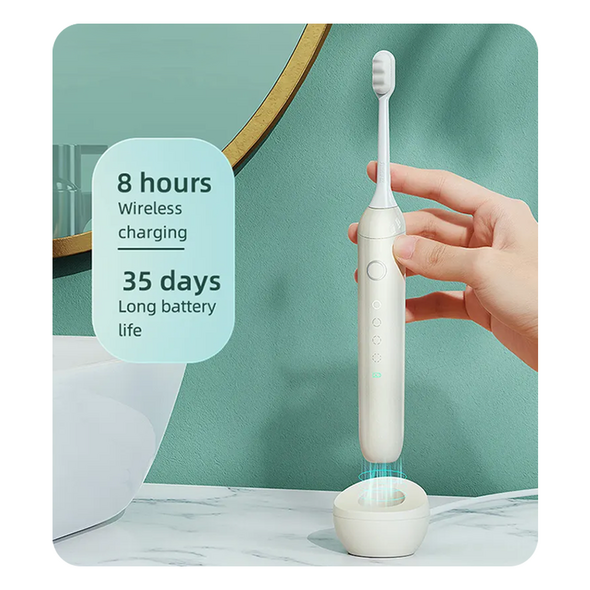 Sonic electric toothbrush Remax GH-07 Lotus, Mag-Lev, IPX7, Different colors - 40317