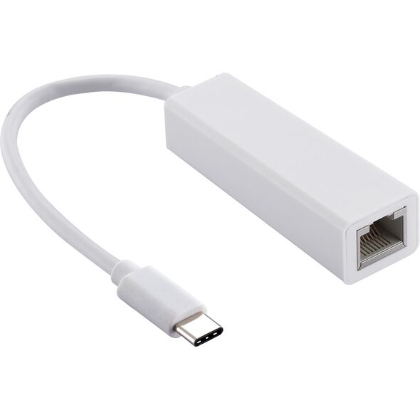 LAN Κάρτα, No brand, USB 3.1 Type-C, White - 17164