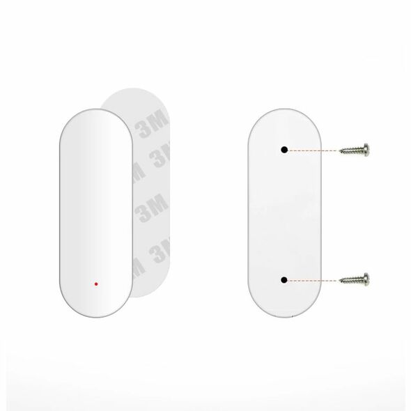 Smart sensor No brand PST-WD002, For Door/Window, Wi-Fi, Tuya Smart, White - 91001
