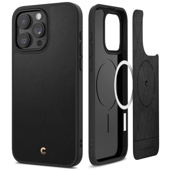 Spigen Husa pentru iPhone 15 Pro Max - Spigen Cyrill Kajuk MagSafe - Black 8809896749718 έως 12 άτοκες Δόσεις