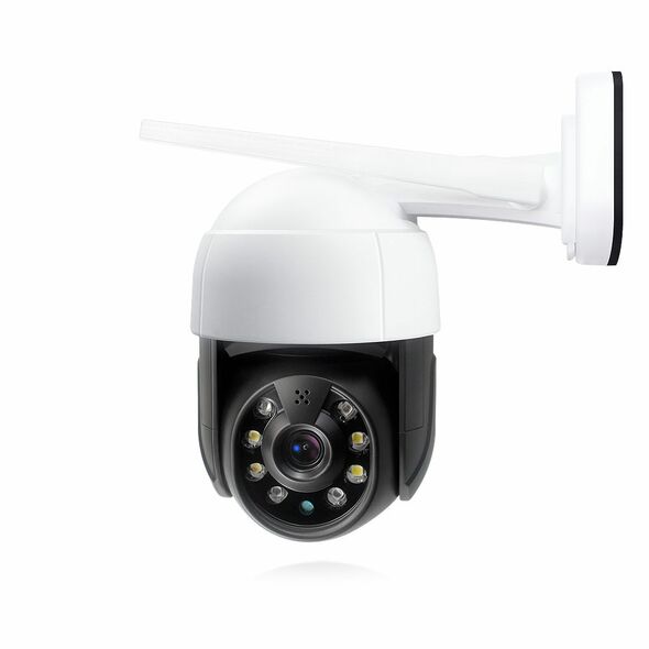 Smart security camera No brand PST-C18B-3MP, 3.0Mp, PTZ, Outdoor, Wi-Fi, Tuya Smart, White - 91027