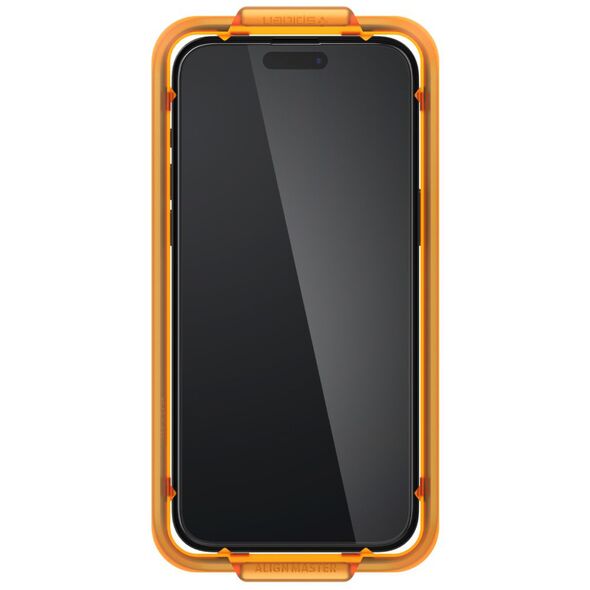 Spigen Folie pentru iPhone 15 Pro Max (set 2) - Spigen Glass.TR Align Master - Black 8809896751995 έως 12 άτοκες Δόσεις