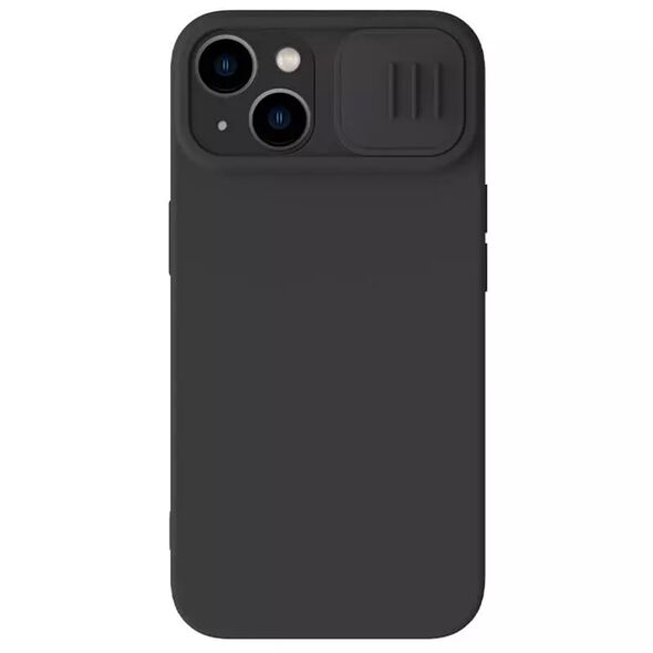 Nillkin Husa pentru iPhone 15 Plus - Nillkin CamShield Silky MagSafe Silicone - Classic Black 6902048269644 έως 12 άτοκες Δόσεις