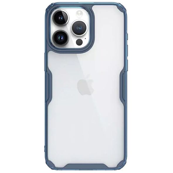 Nillkin Husa pentru iPhone 15 Pro Max - Nillkin Nature TPU Case - Blue 6902048265882 έως 12 άτοκες Δόσεις