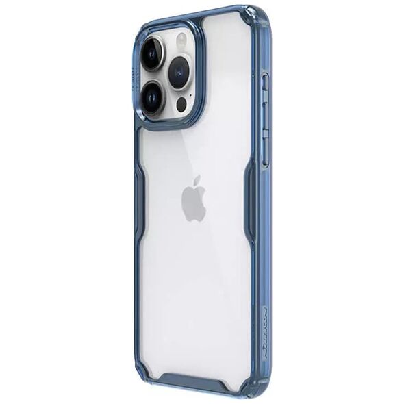 Nillkin Husa pentru iPhone 15 Pro Max - Nillkin Nature TPU Case - Blue 6902048265882 έως 12 άτοκες Δόσεις