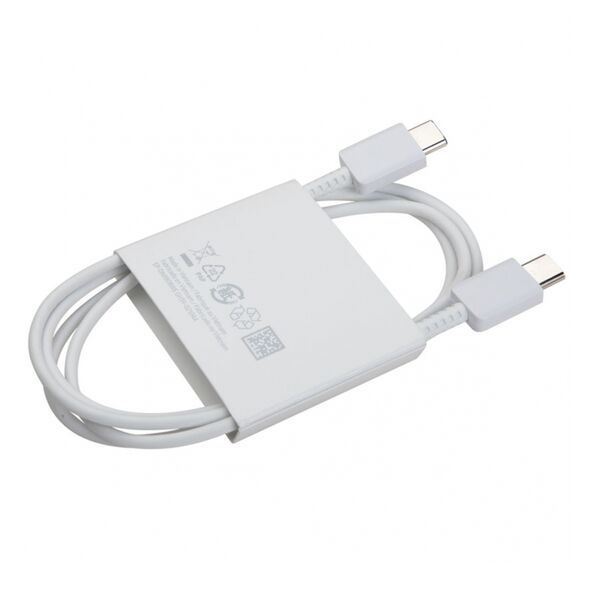Samsung Samsung - Data Cable (EP-DN980BWE) - Type-C to Type-C, 25W, 3A, 1m - White (Bulk Packing) 8596311164309 έως 12 άτοκες Δόσεις