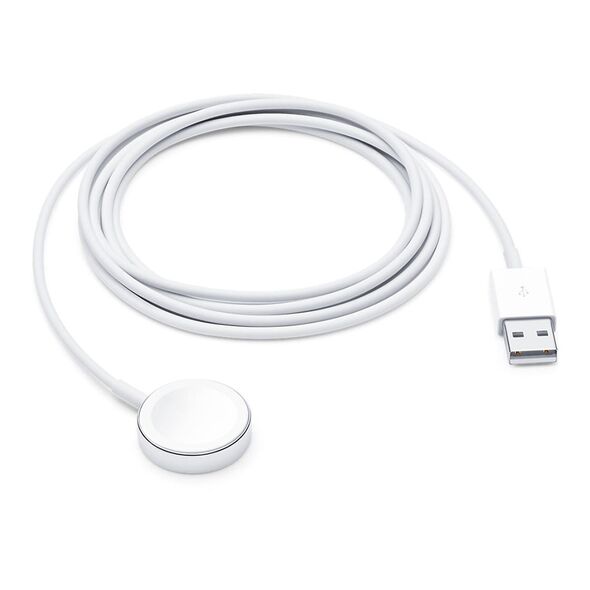 Apple Incarcator wireless cu cablu USB la Apple Watch, 1.2m - Apple (MX2F2ZM/A) - White 8596311211386 έως 12 άτοκες Δόσεις