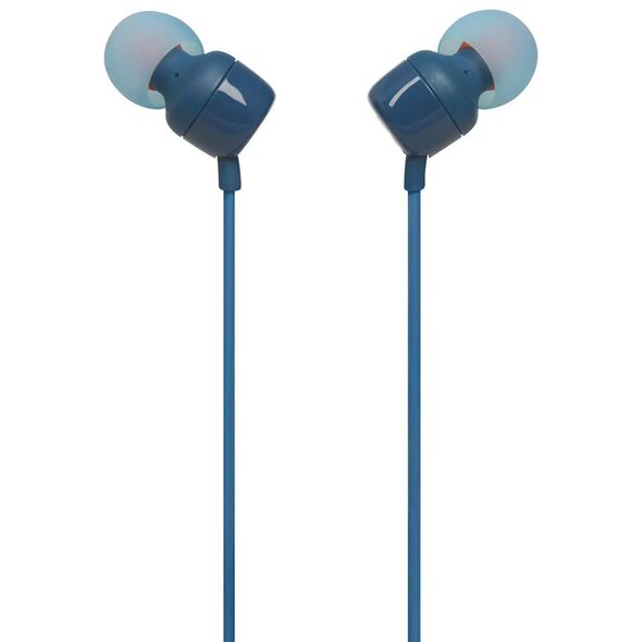 JBL JBL - Wired Earphones (T110) - Jack, In-Ear, Pure Bass Sound - Blue 6925281918940 έως 12 άτοκες Δόσεις