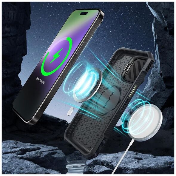 Supcase Husa pentru iPhone 15 Pro Max - Supcase Unicorn Beetle XT MagSafe - Guldan 0843439137196 έως 12 άτοκες Δόσεις