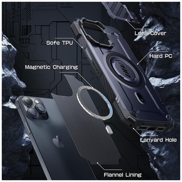 Supcase Husa pentru iPhone 15 Pro Max - Supcase Unicorn Beetle XT MagSafe - Mountain 0843439137189 έως 12 άτοκες Δόσεις