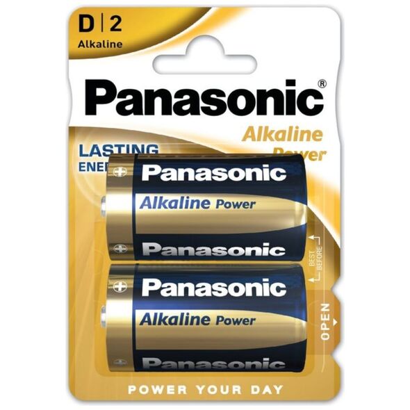 Panasonic Alkaline Power Bronze Μπαταρίες D 1.5V 2τμχ (9004755) (PAN9004755) έως 12 άτοκες Δόσεις