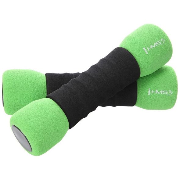 HMS Aerobic Dumbbells 2x1.5Kg Green (CM07) (HMSCM07) έως 12 άτοκες Δόσεις