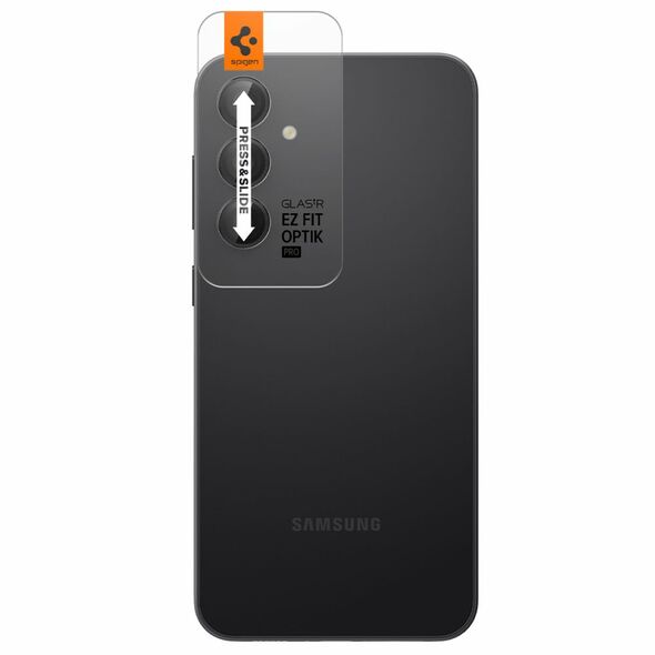 Spigen Folie Camera pentru Samsung Galaxy S23 FE (set 2) - Spigen Glas.tR Optik - Black 8809896753128 έως 12 άτοκες Δόσεις