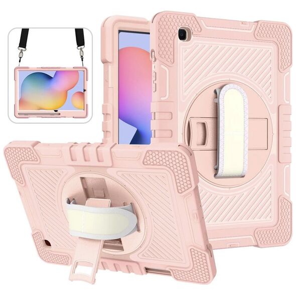 Techsuit Husa pentru Honor Pad X8 - Techsuit StripeShell 360 - Pink 5949419073128 έως 12 άτοκες Δόσεις