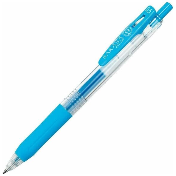 Zebra Sarasa Clip Gel Pen 0.5 Γαλάζιο (ZB-14318) (ZEB14318) έως 12 άτοκες Δόσεις