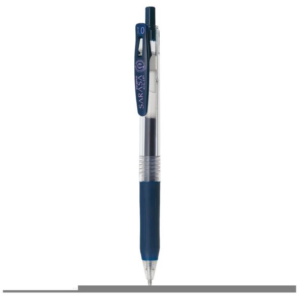 Zebra Sarasa Clip Gel Pen 1.0 Μπλε Μαύρο (ZB-14334) (ZEB14334) έως 12 άτοκες Δόσεις