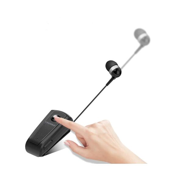 Ακουστικό Hands-Free με Σύνδεση Bluetooth Χρώματος Μαύρο FineBlue